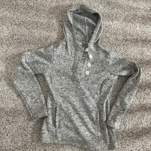Columbia Womens Pullover Hoodie Heather Grey Soft Women’s Small Sweater